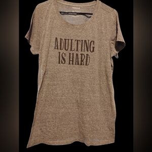 Torrid Heather Gray Slogan Tee